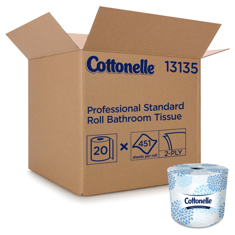 Papier hygiénique professionnel en vrac Cottonelle® pour les entreprises