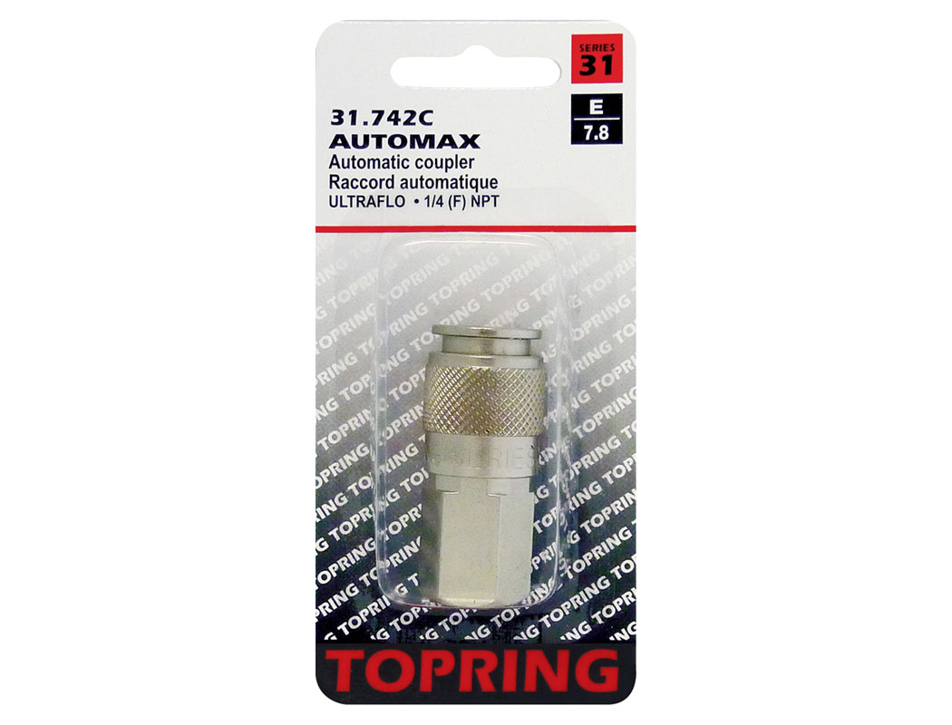 COUPLER AUTOMAX (ULTRAFLO) (AUTOMATIC) 1/4 (F) NPT