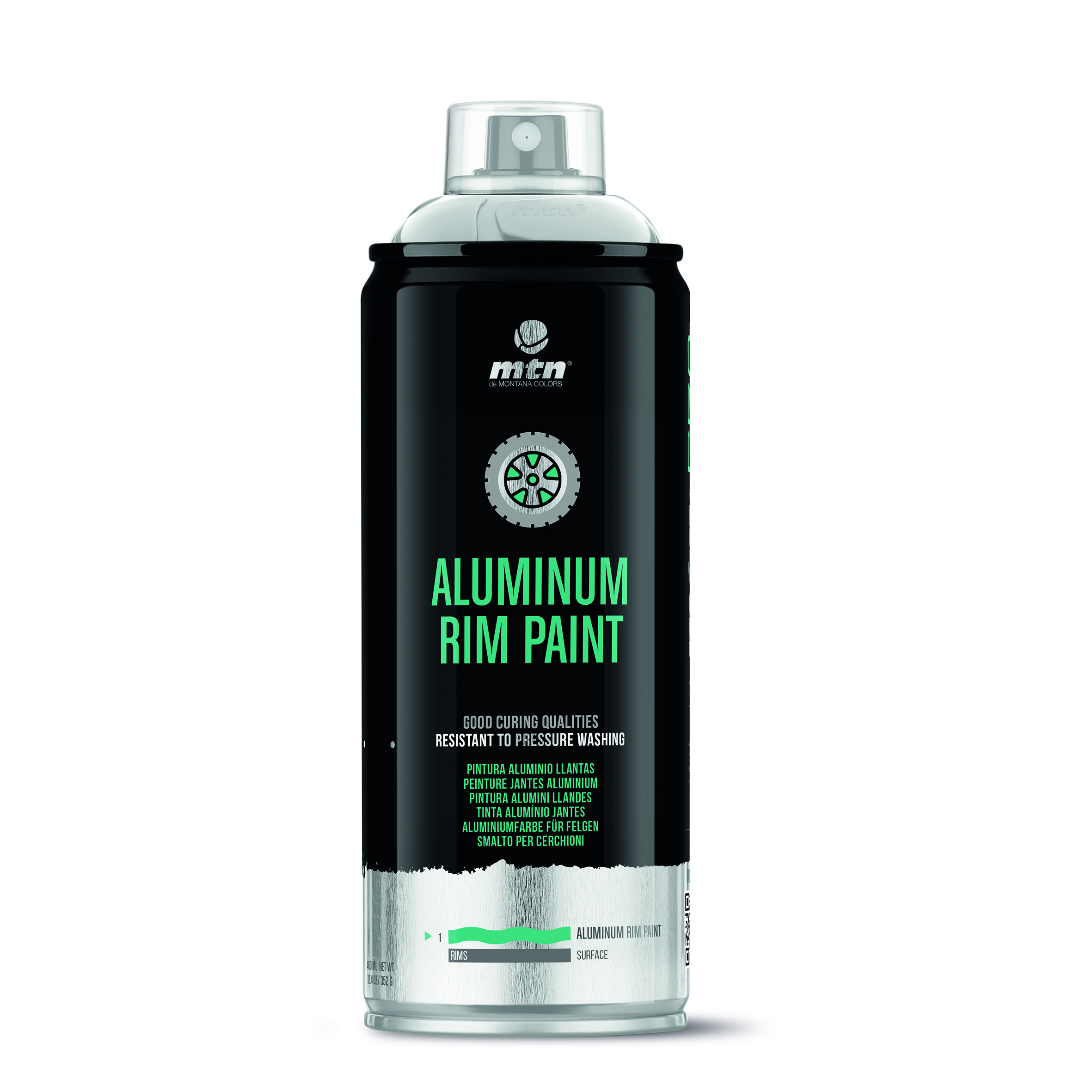 MTN PRO Aluminum Rims/ Wheels 400ml